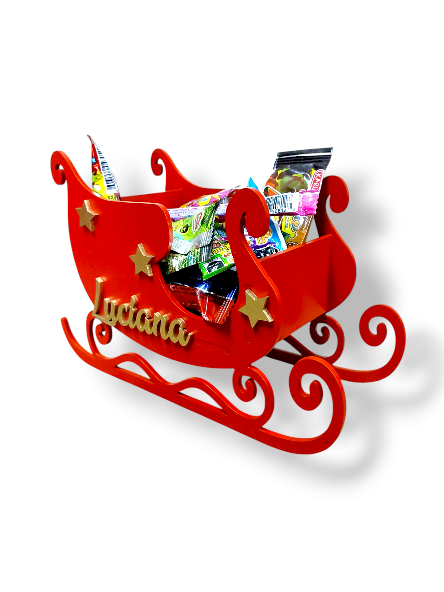 Paquete Dulceros Trineo Navideño