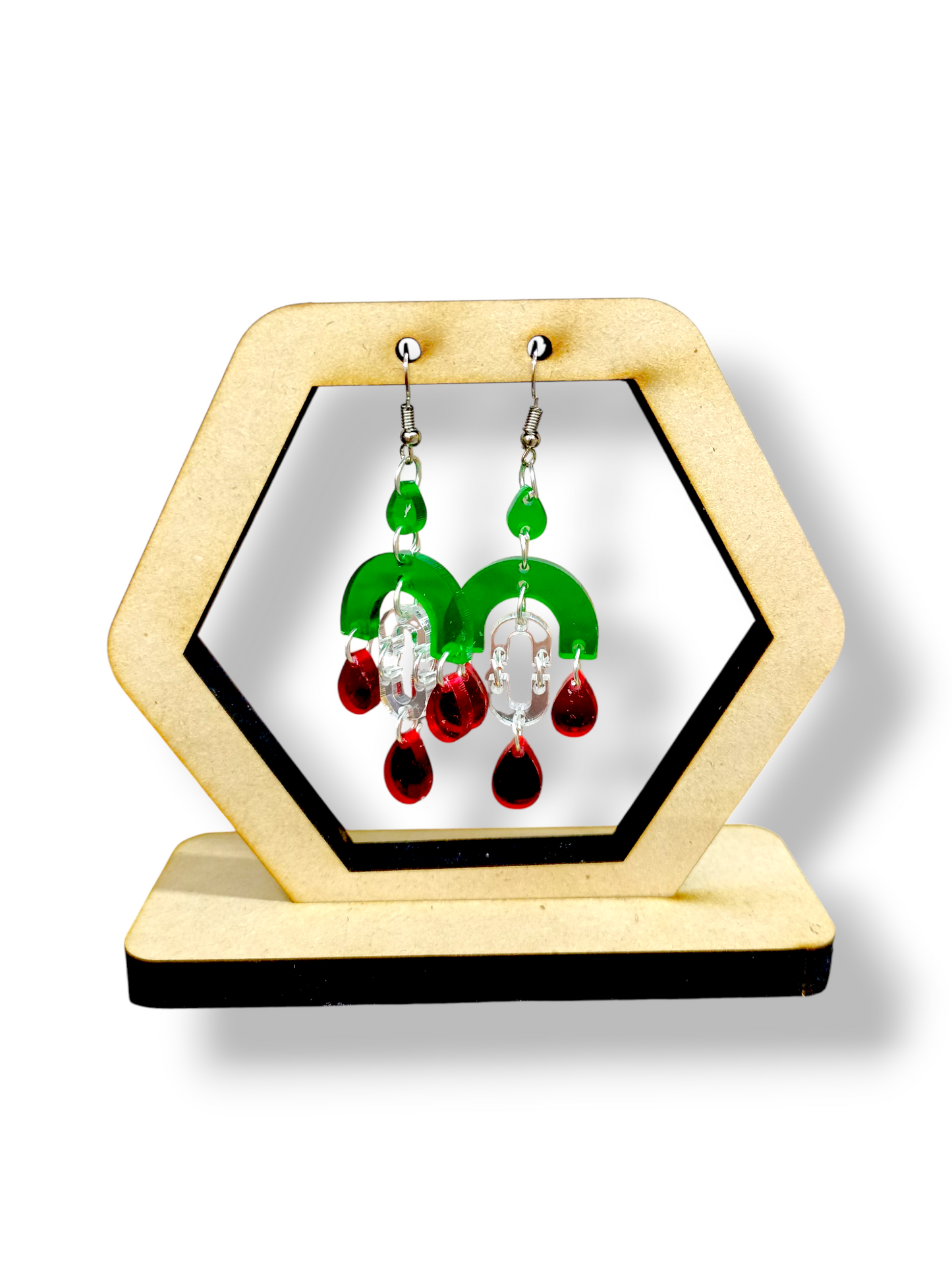 Aretes Tricolor