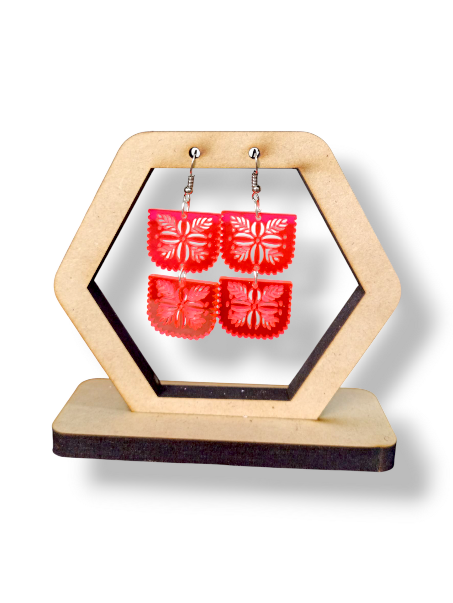 Aretes Papel Picado