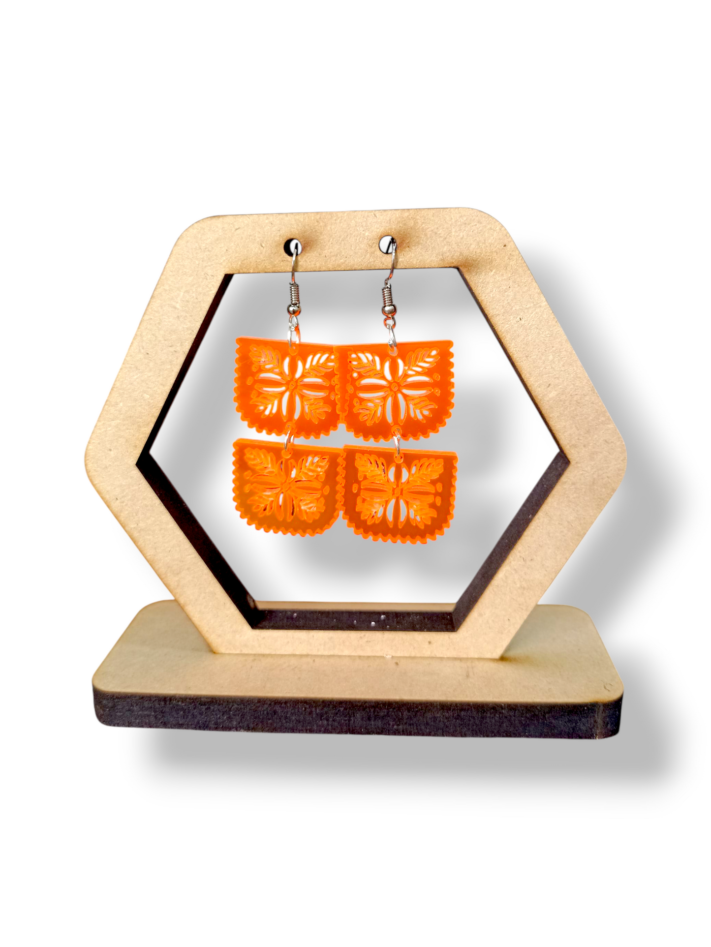 Aretes Papel Picado