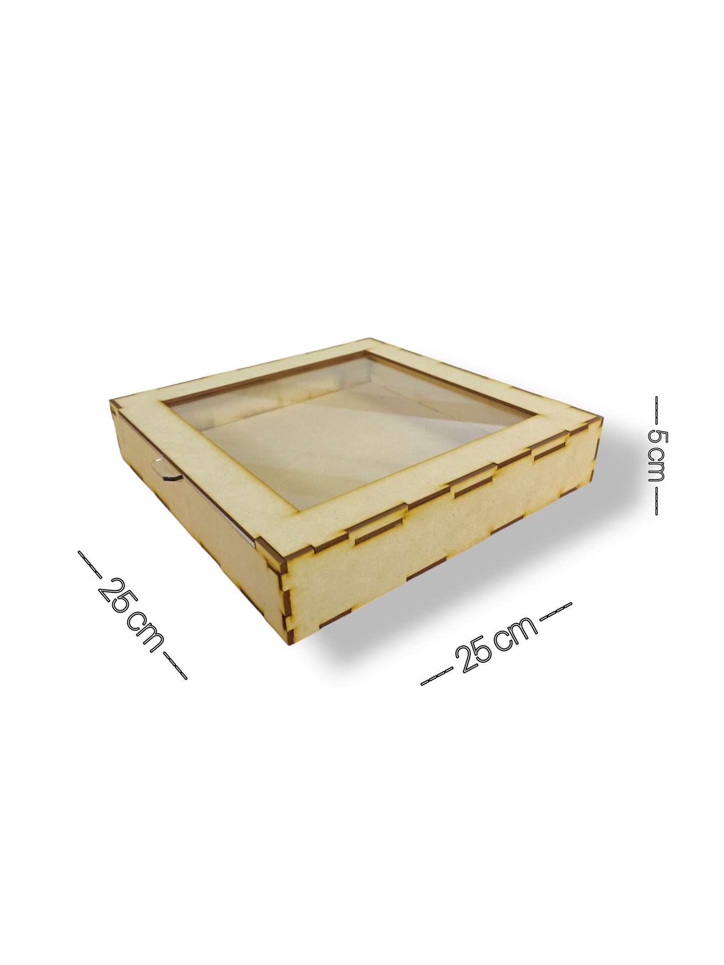 Caja Organizadora con Tapa de Acrílico