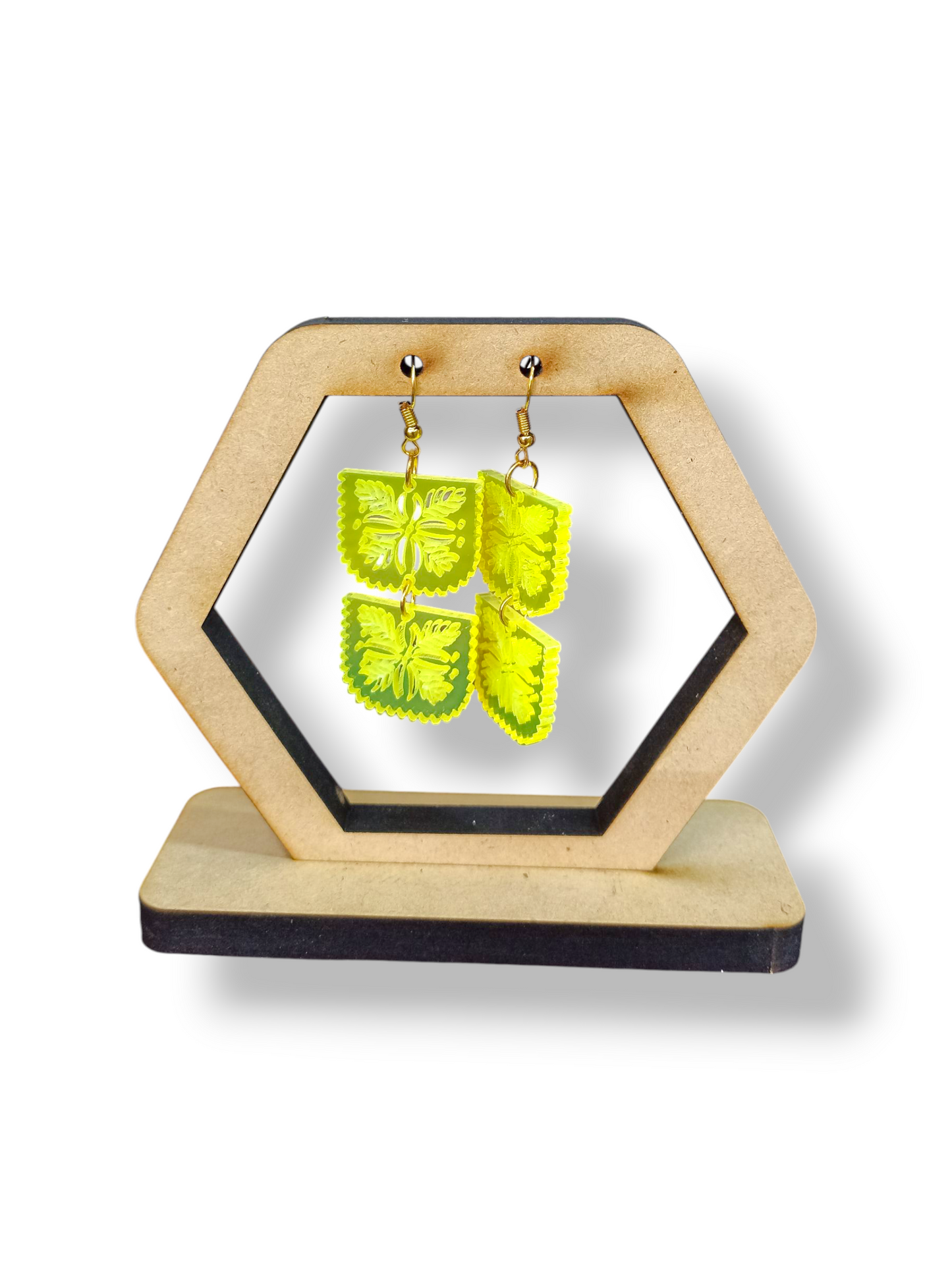 Aretes Papel Picado