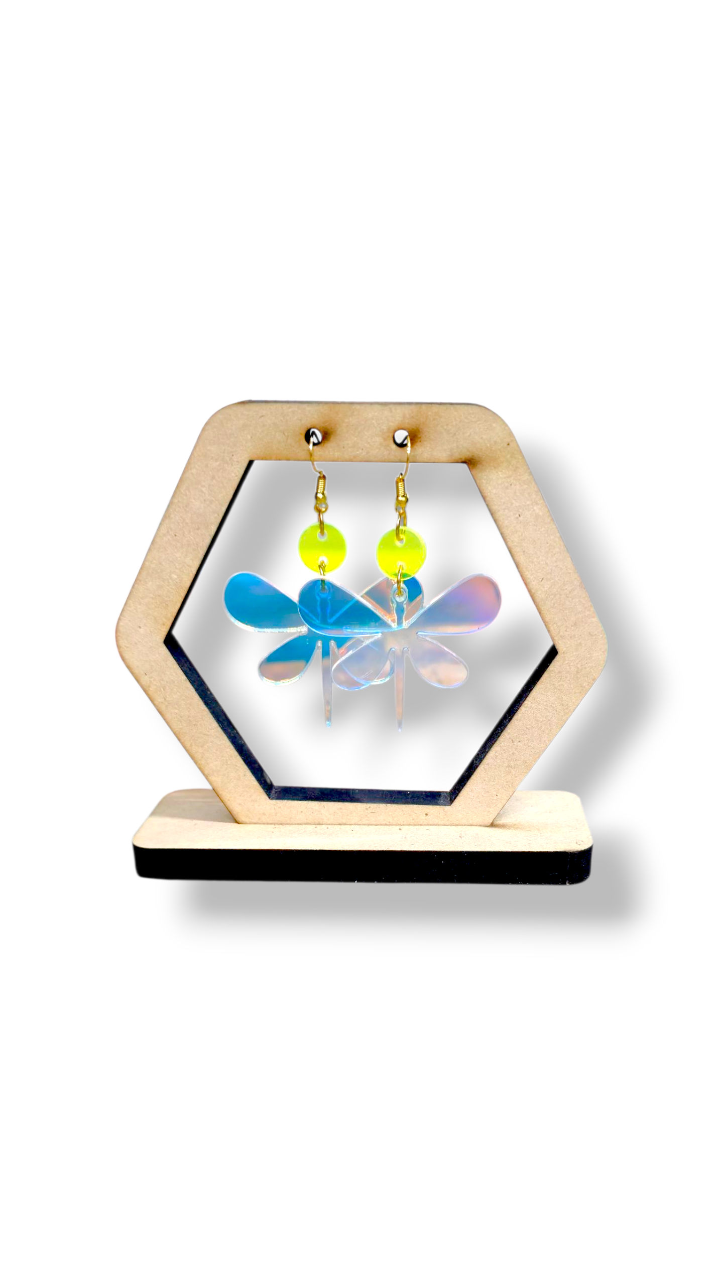 Aretes Libélula Tornasol