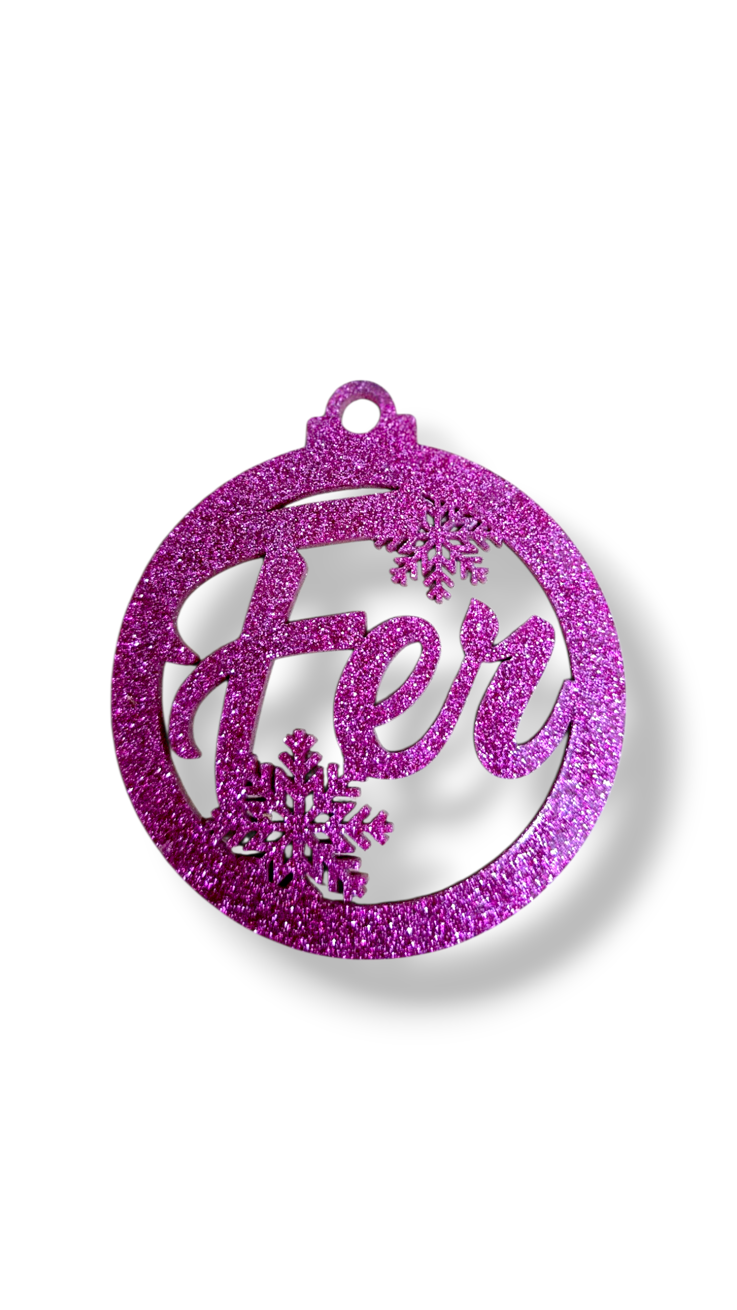 Pack Esferas Copos Acrílico Glitter