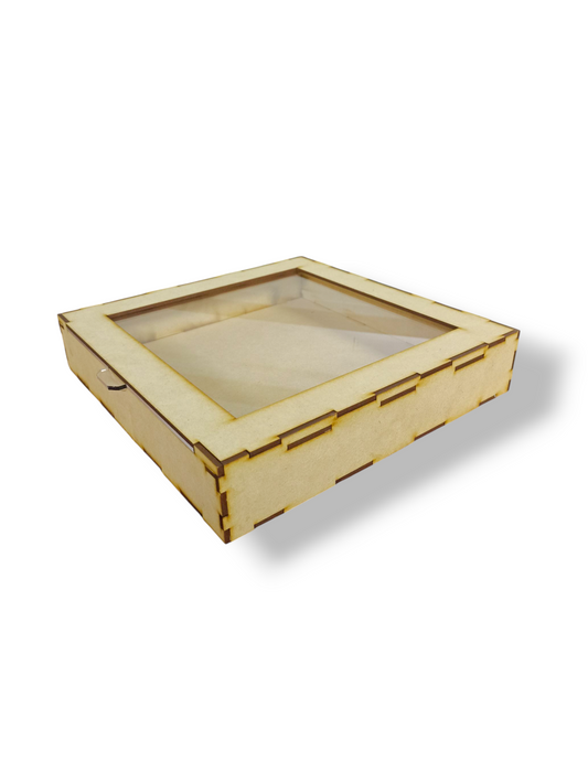 Caja Organizadora con Tapa de Acrílico