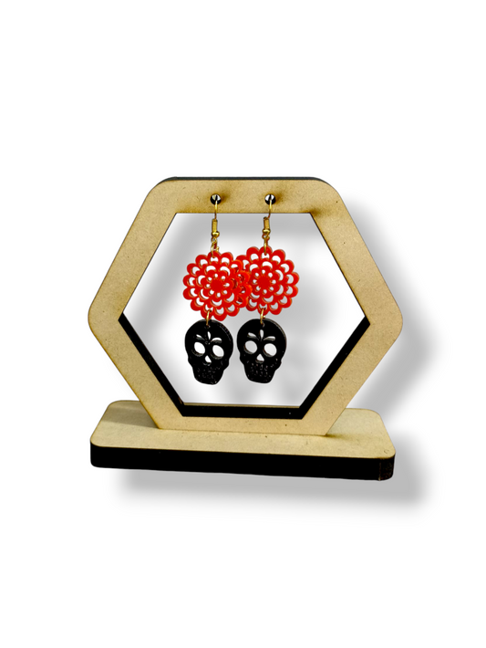 Aretes Cempasúchil