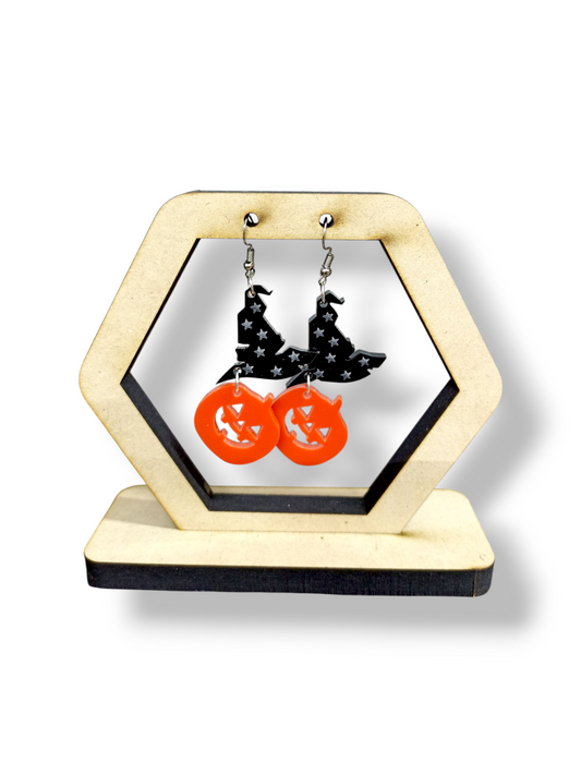 Aretes Calabaza Mágica