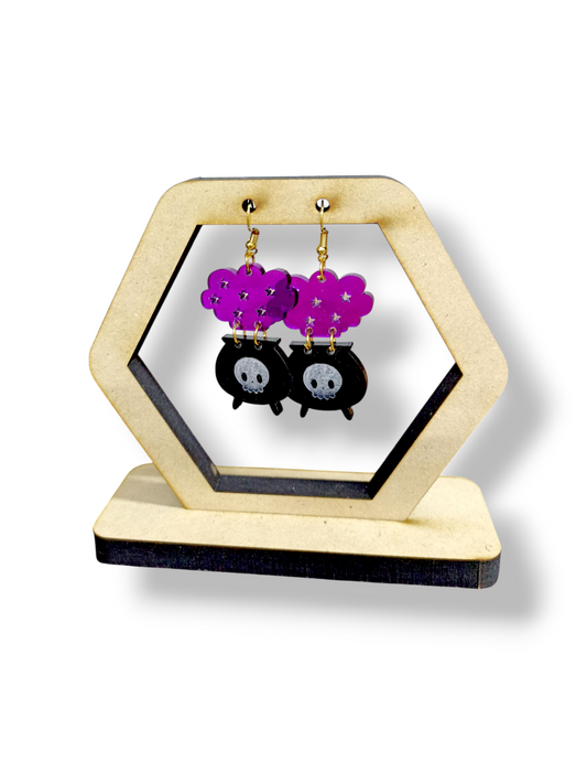 Aretes Caldero Mágico