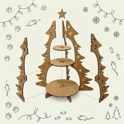 Árbol de Navidad para Gatos