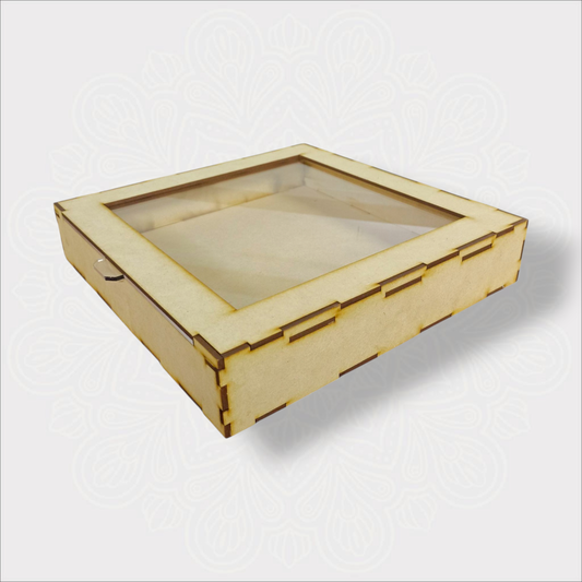 Caja Organizadora con Tapa de Acrílico