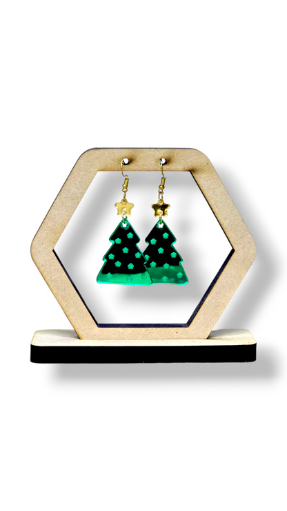 Aretes Arbolito Navideño