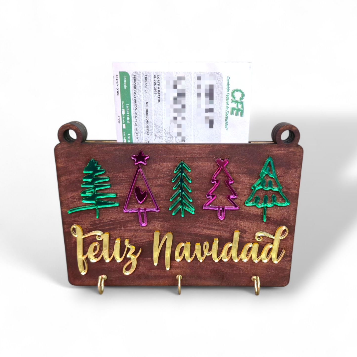 Portallaves y Organizador Navideño