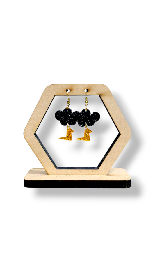 Aretes Tormenta Glitter