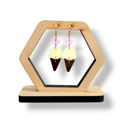 Aretes Helado Love