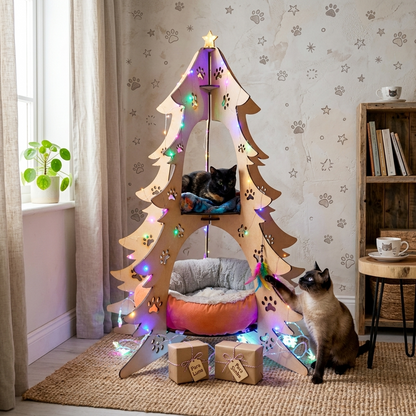 Árbol de Navidad para Gatos